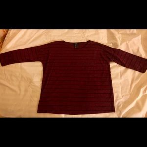 Striped Dolman Shirt